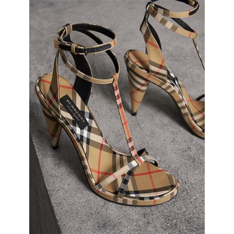 burberry women's sandals|burberry style heel sandals.